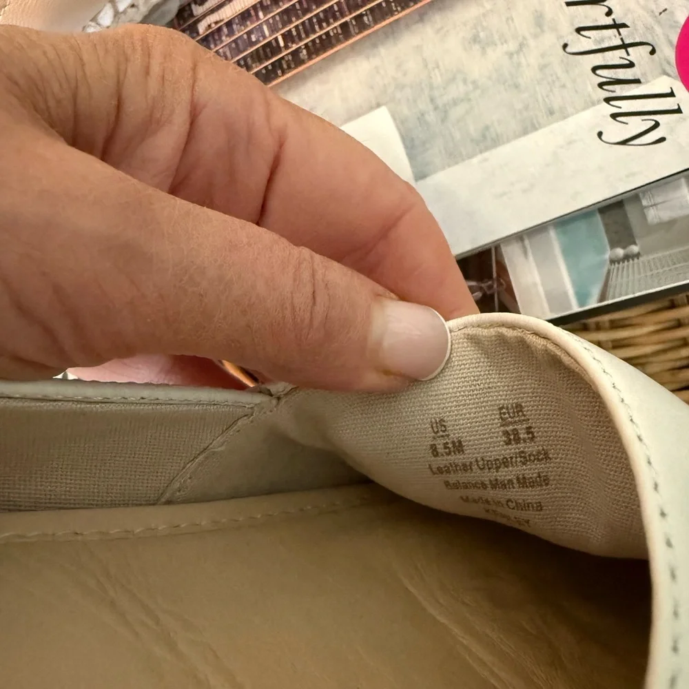 Sam Edelman Elegant Cream Espadrilles Sz 8.5 - Picture 6 of 10